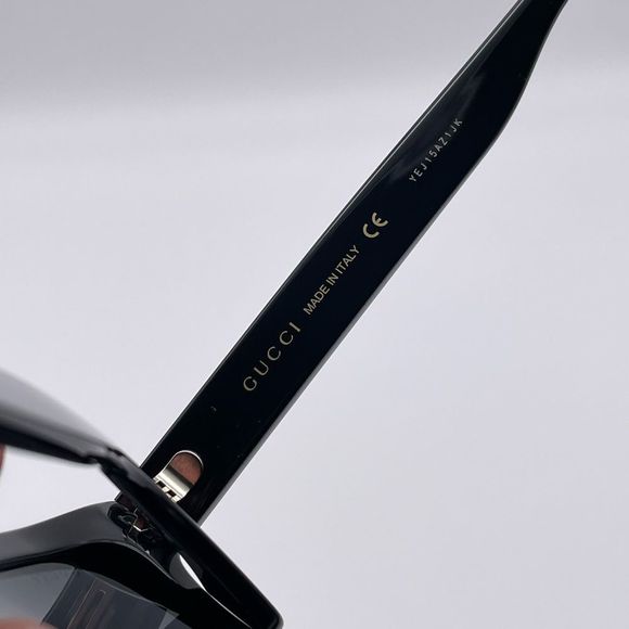 BRAND NEW GUCCI GG0001SN 001 Black/Black Smoke Men Sunglasses - Picture 7 of 12